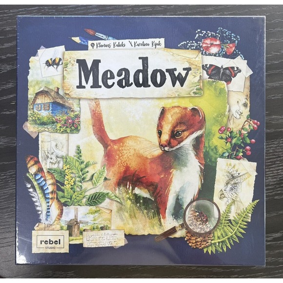 Meadow Board Game by Klemens Kalicki & Karolina Kyak Rebel Studio New and Sealed - Picture 1 of 9